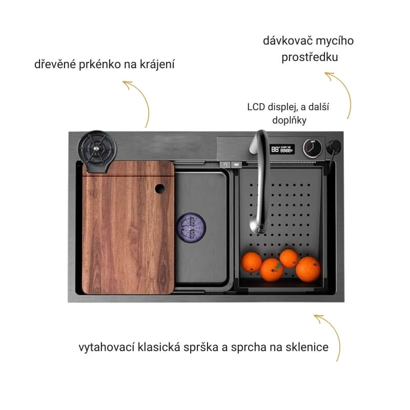 multifunkční dřez BestBerg